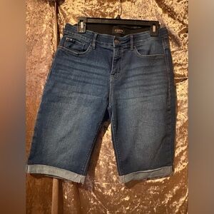 Curve Appeal Denim Bermuda Shorts Size 8